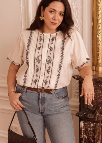 Chemise Tristan en coton taille curvy