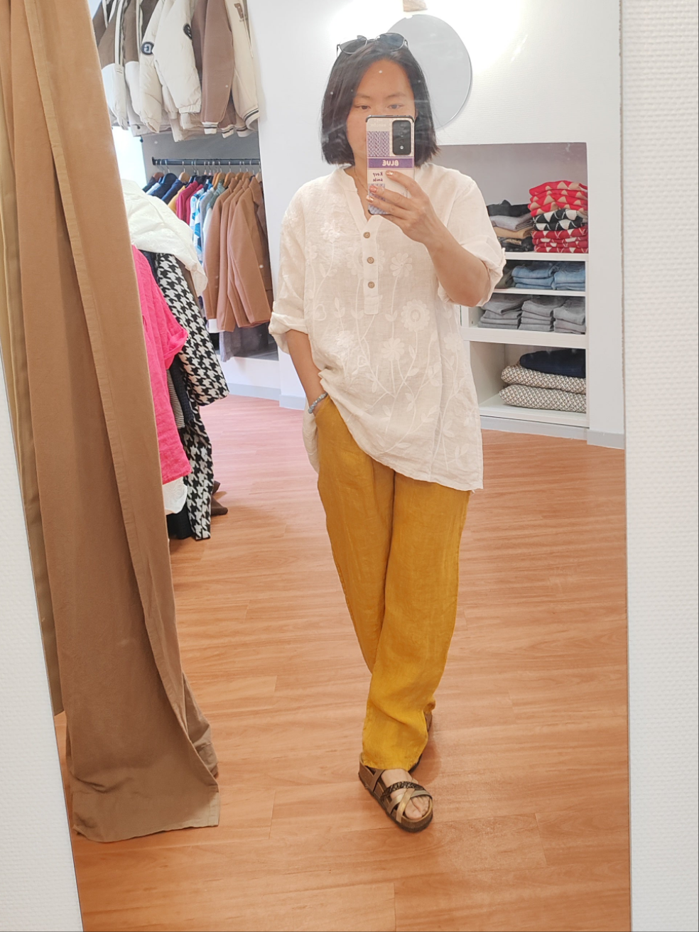 Pantalon en lin Vogue N°8