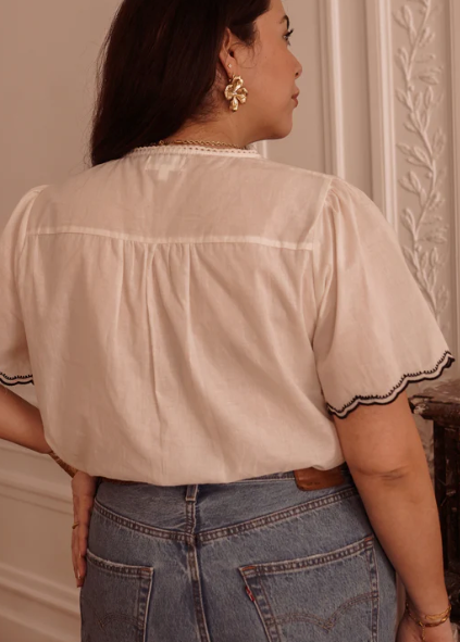 Chemise Tristan en coton taille curvy