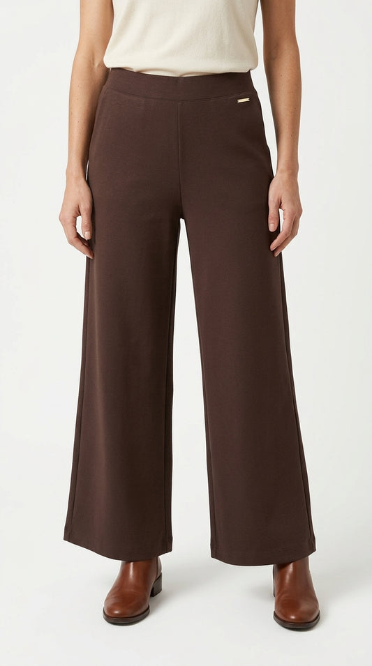 Wide-leg trousers — On Model - Lower Body | Generated by Modelize