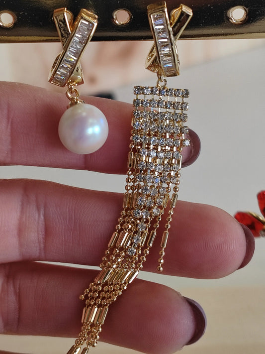 Boucles d'oreilles dépareillées et asymétriques Vogue N°8