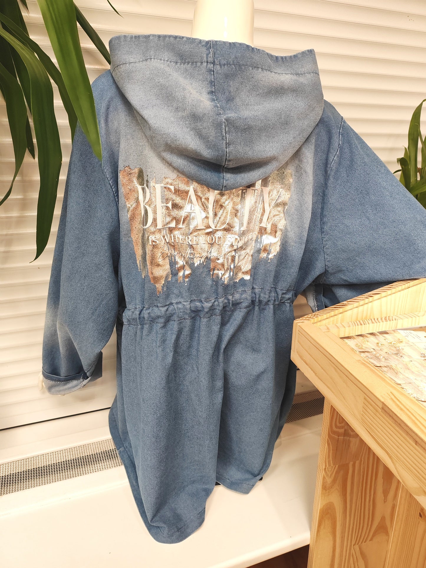 Veste en Jean CARLAGIANINI