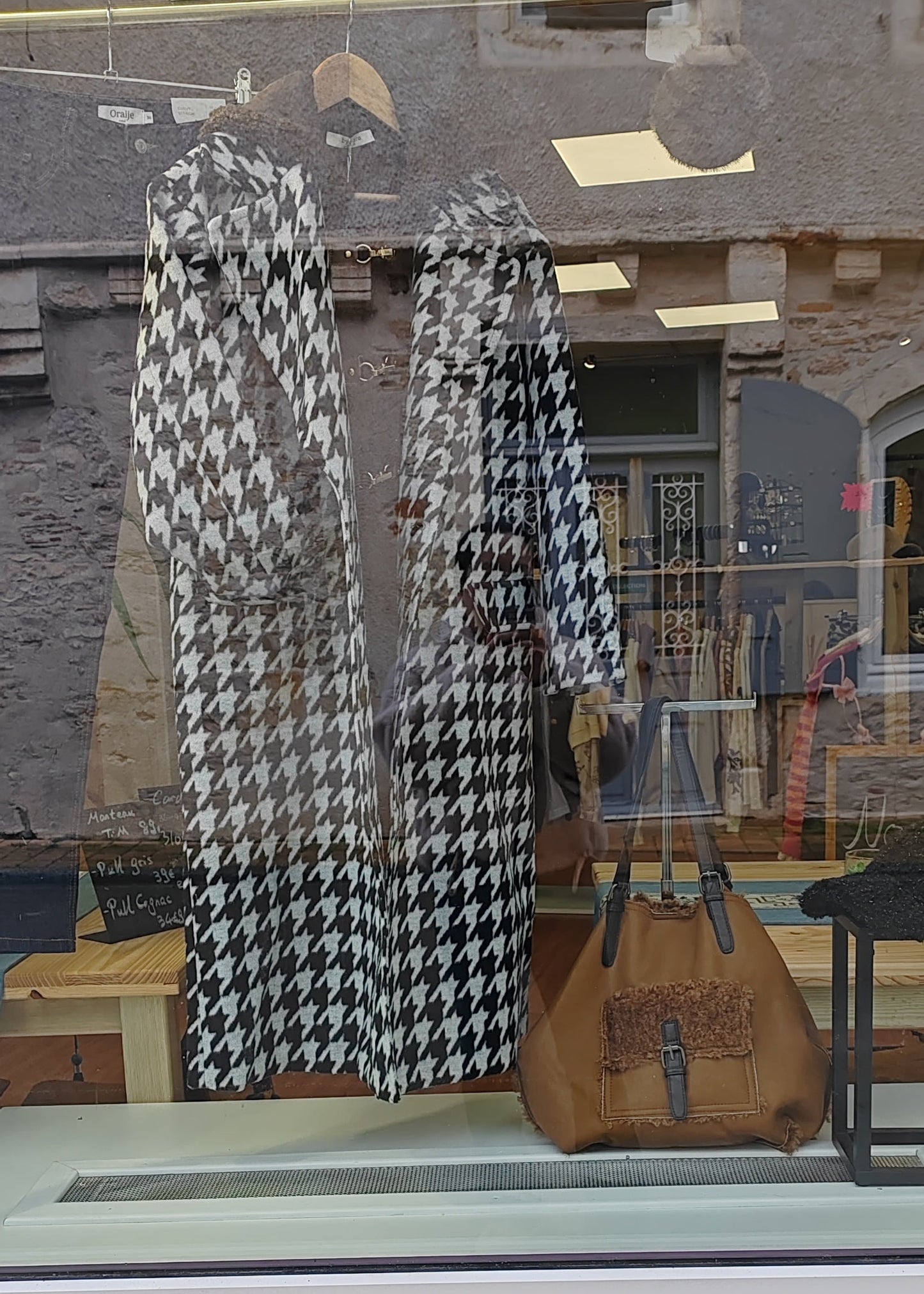 Sac à main en effet mouton Orien express