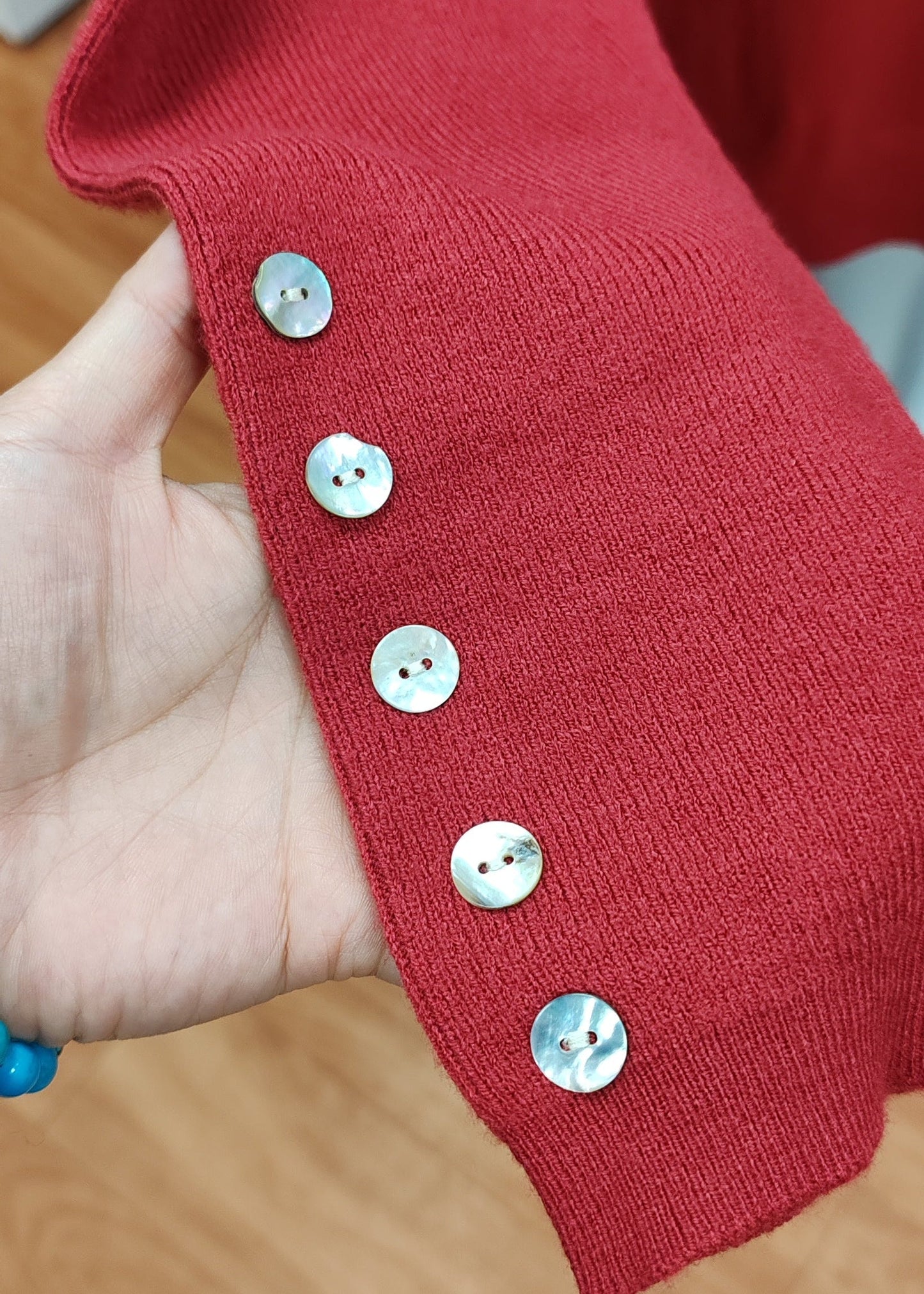 Pull Curvy Grande Taille, Rouge Sarah John