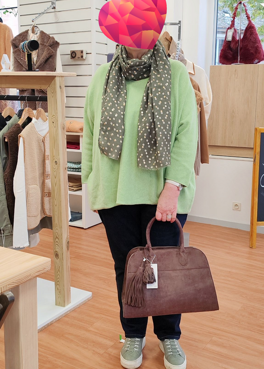 Foulard en viscose Orien express