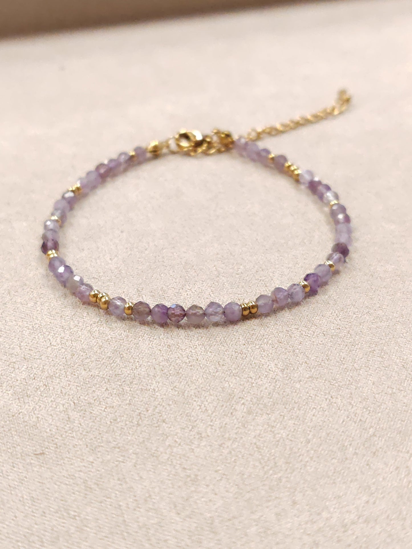 Bracelet en Acier inoxydable avec Pierres Naturelles Vogue N°8