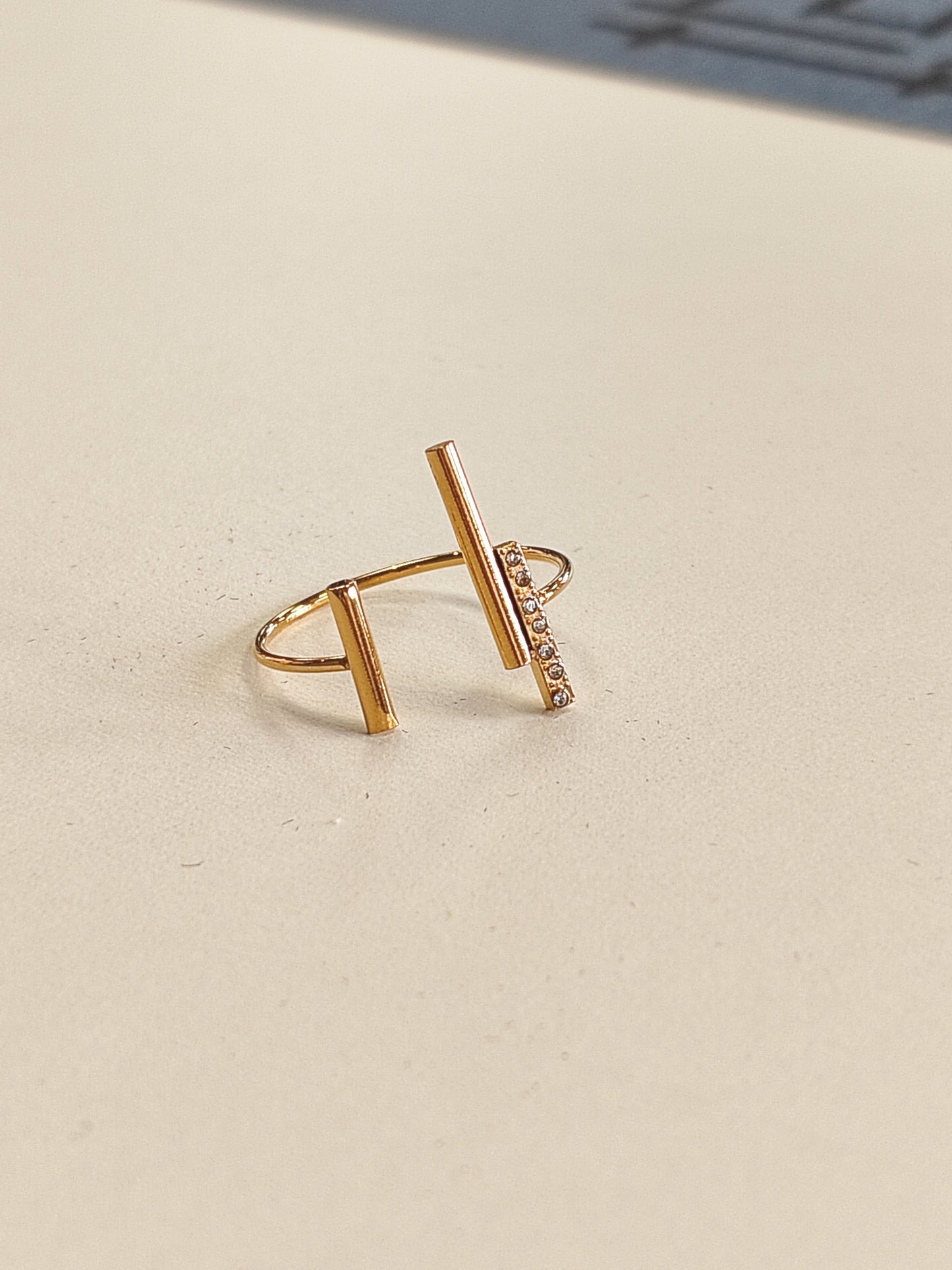 Bague réglable en Acier inoxydable Vogue N°8