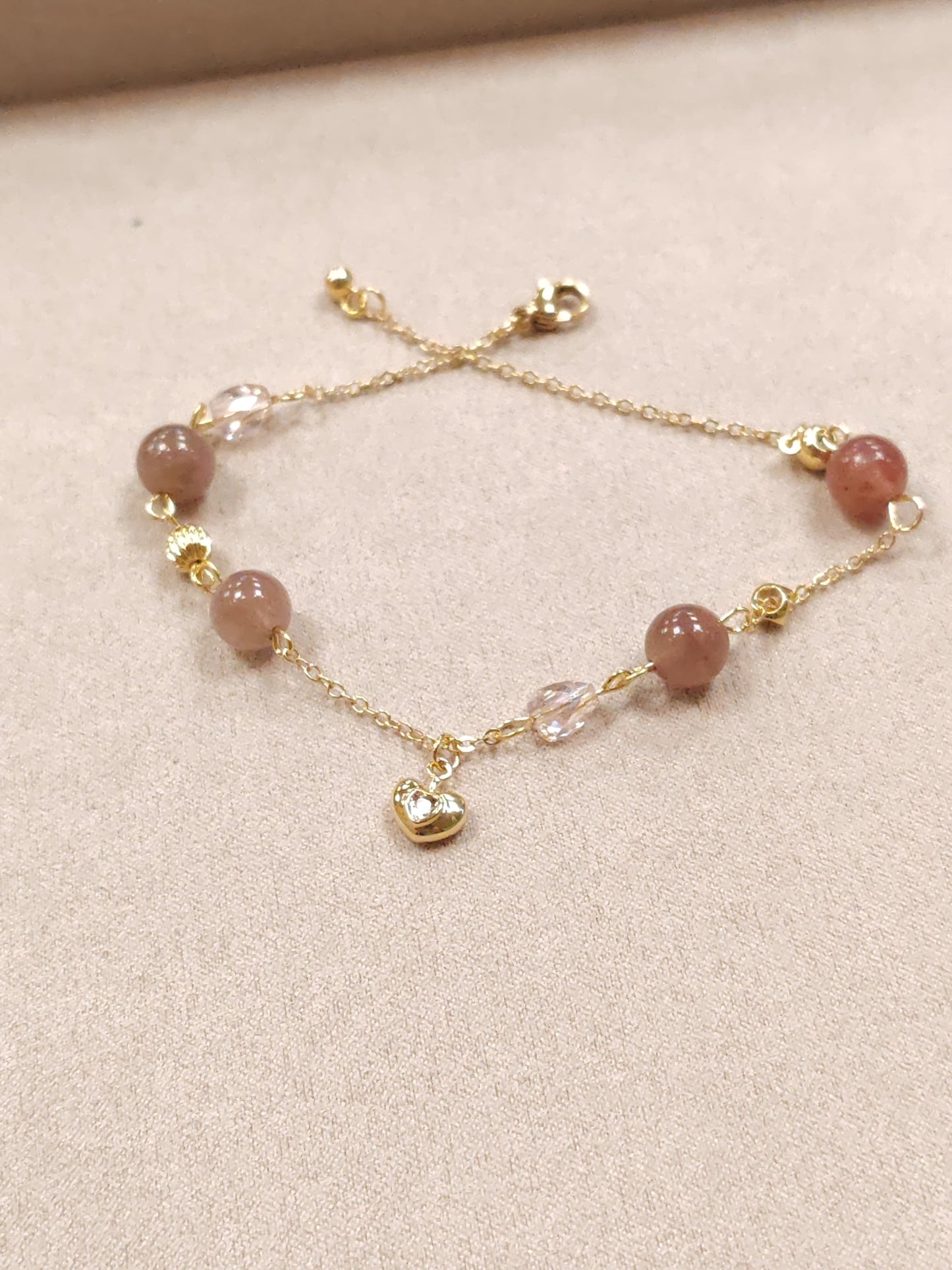 Bracelet en Acier inoxydable avec Pierres Naturelles Vogue N°8