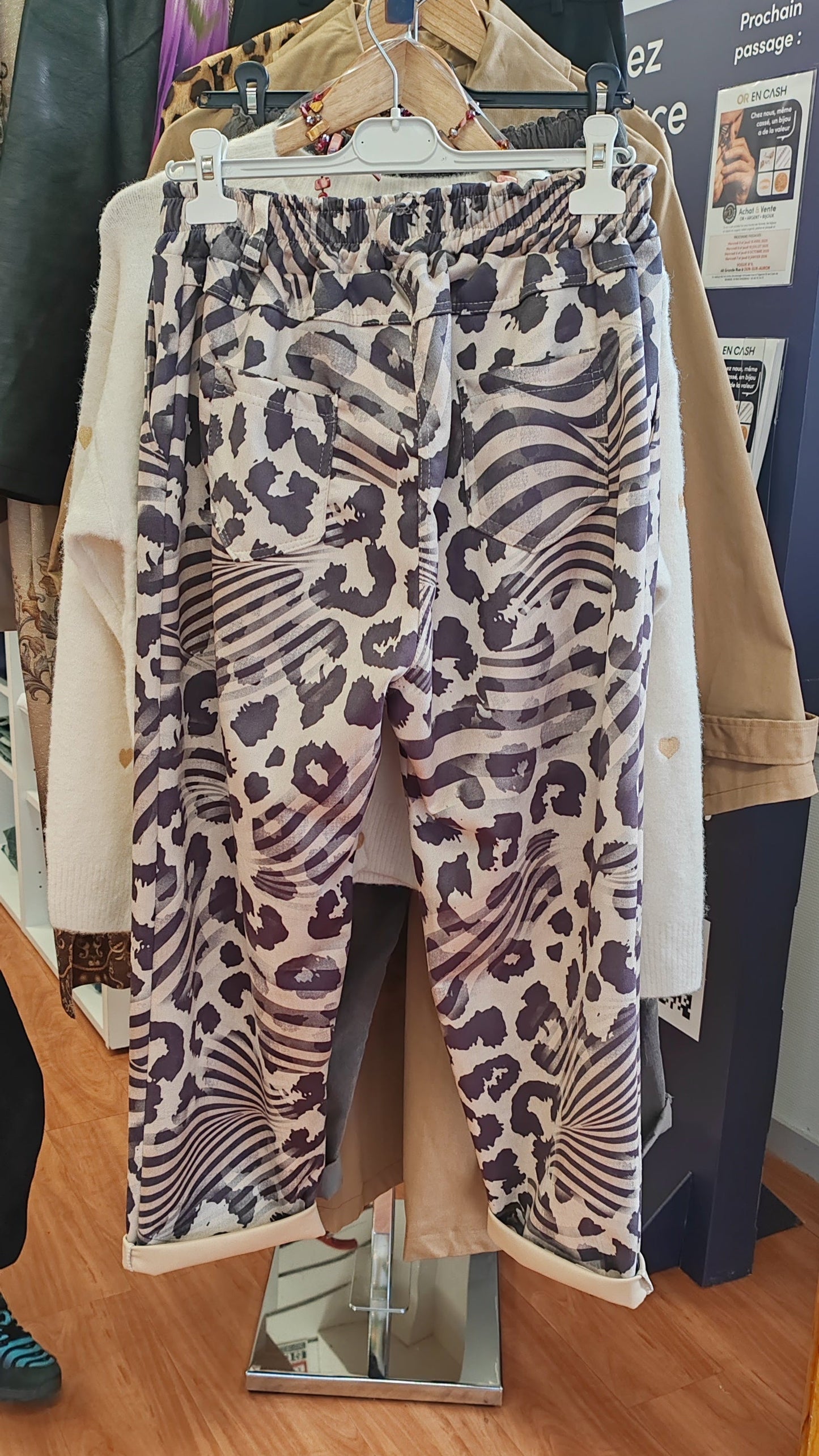 Pantalon Oversize Motifs CARLAGIANINI