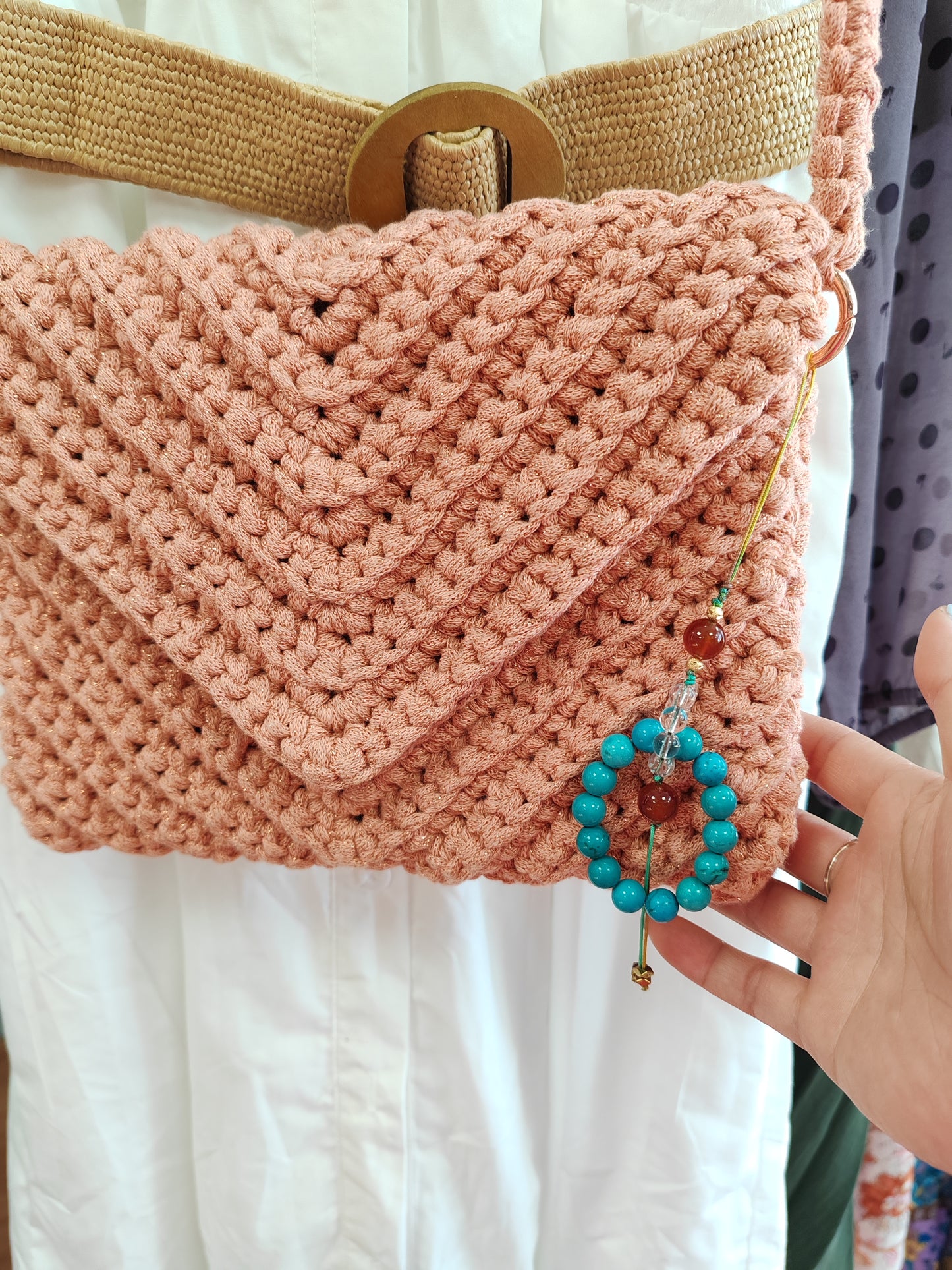 Handmade accessory in natural stone
