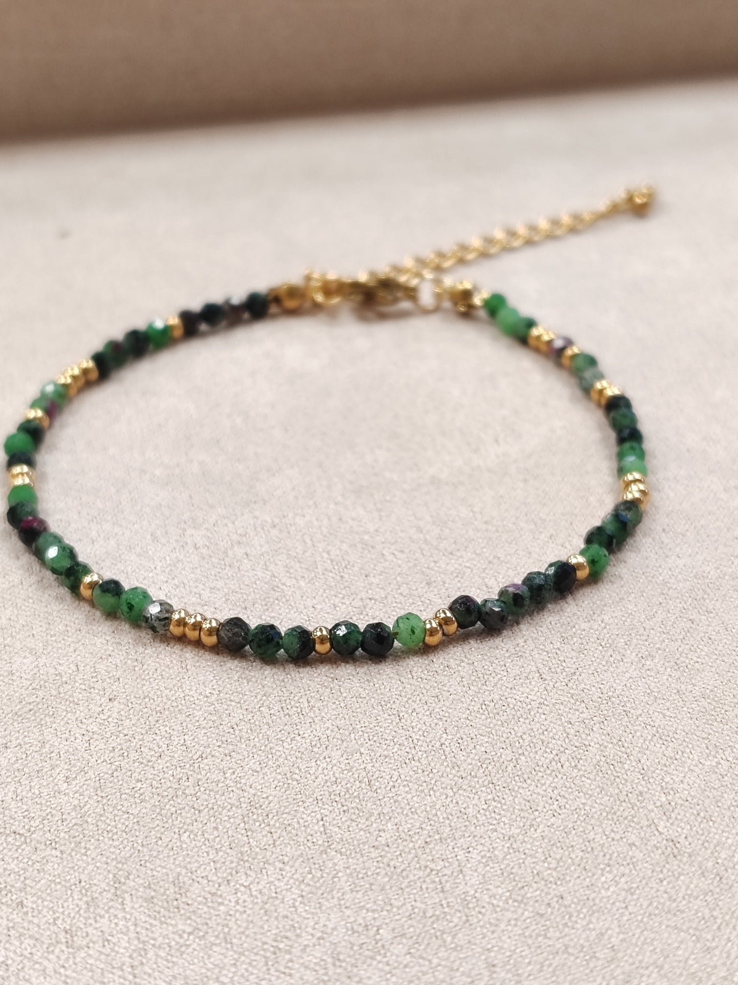 Bracelet en Acier inoxydable avec Pierres Naturelles Vogue N°8