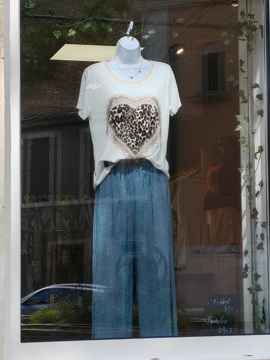 T-shirt oversize Vogue N°8