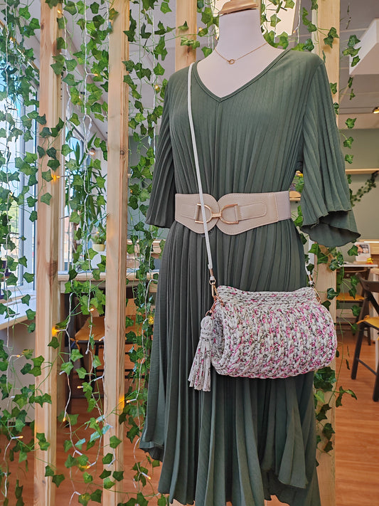 Sac Pochette Au Crochets Fait Main Artisanal Vogue N°8