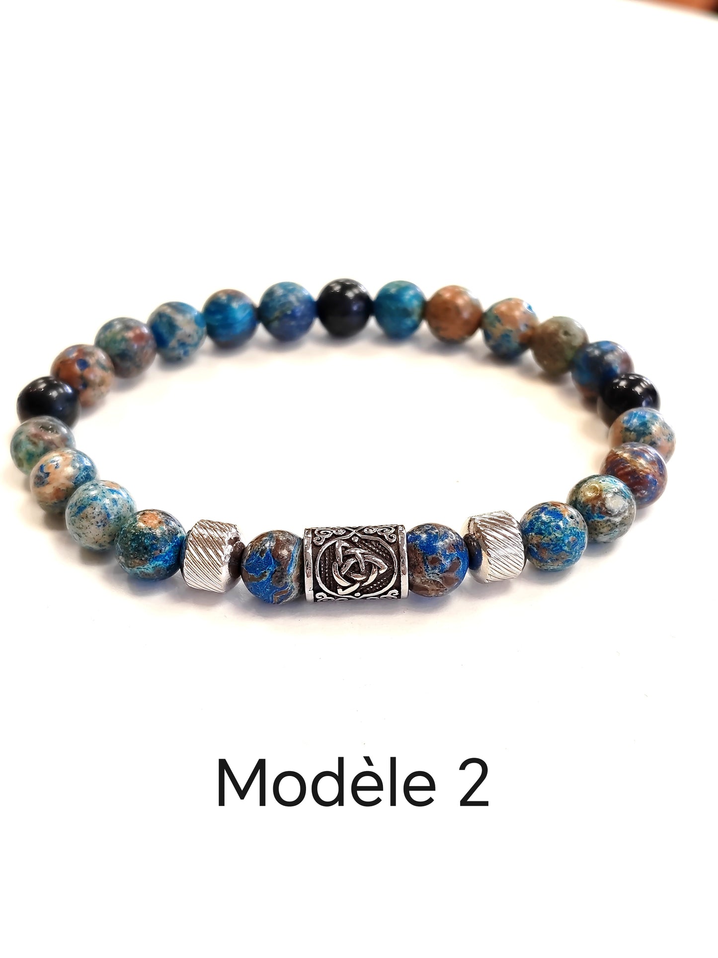 Handmade natural stone bracelet