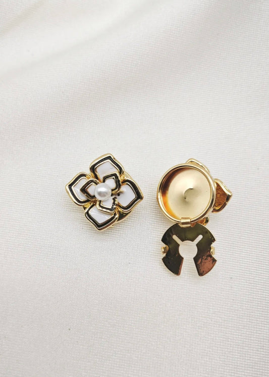 Boutons de manchette fantaisie pour chemise ou blouse – Accessoire élégant Vogue N°8