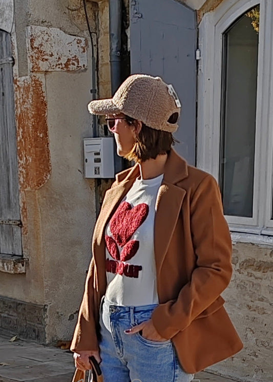 Casquette effet mouton moumoute – Chaude, douce et tendance pour l’hiver Vogue N°8