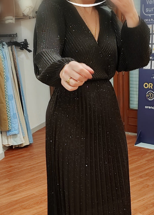 Robe de soirée longue pailletée Vogue N°8