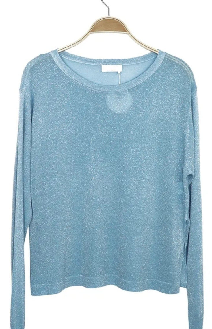 Pull Léger brillant col rond Vogue N°8