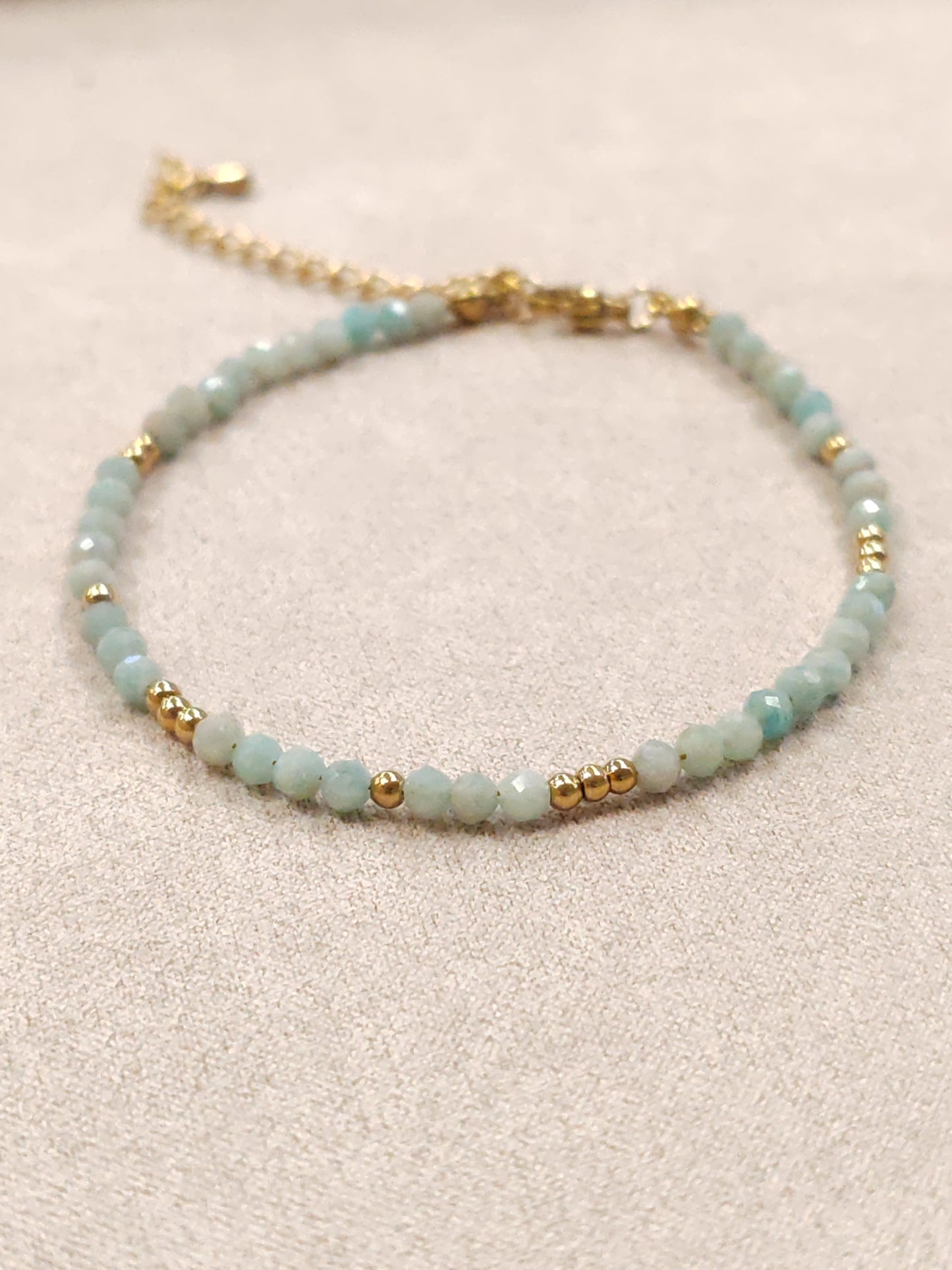 Bracelet en Acier inoxydable avec Pierres Naturelles Vogue N°8