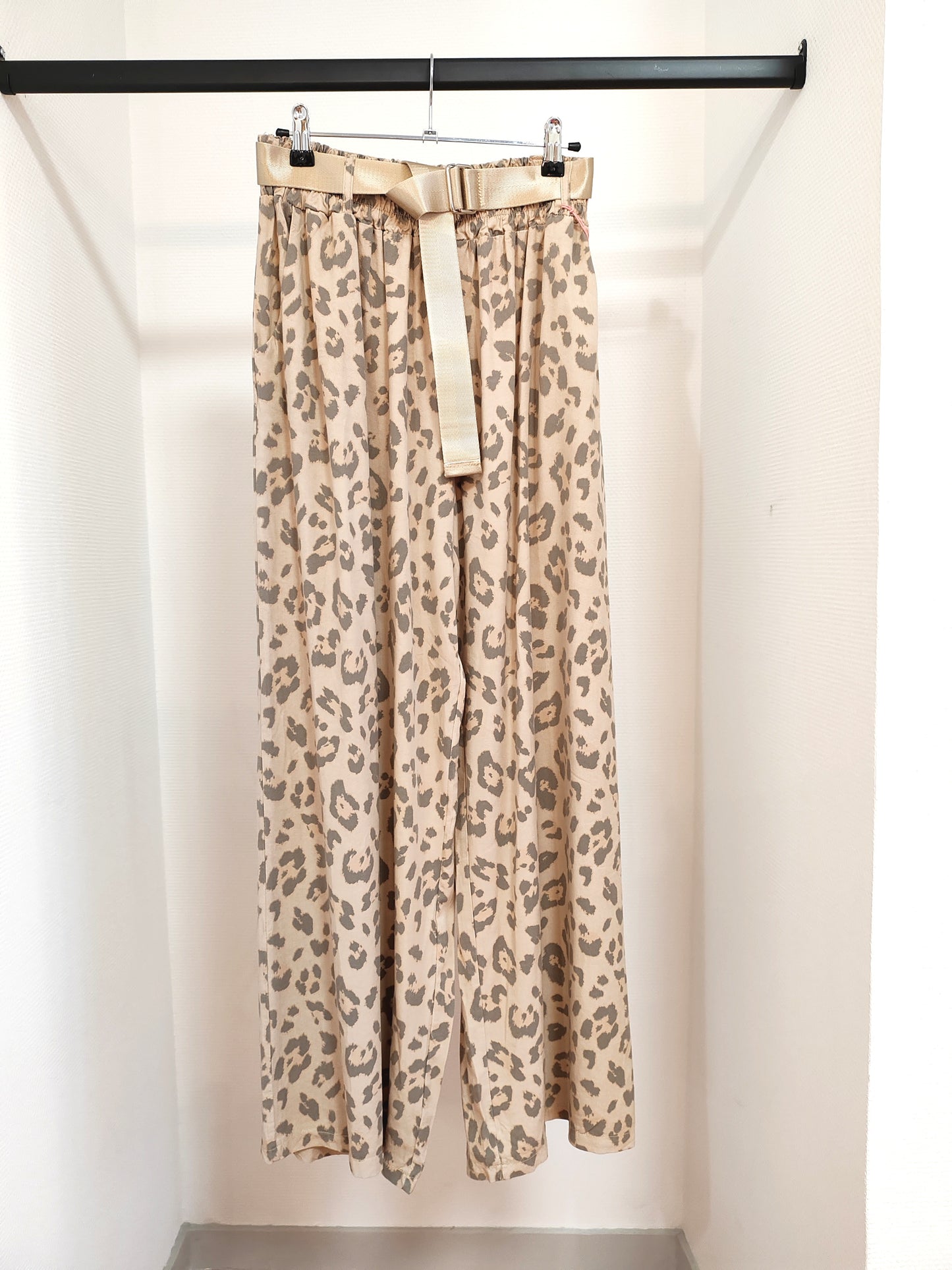 Leopard print pants