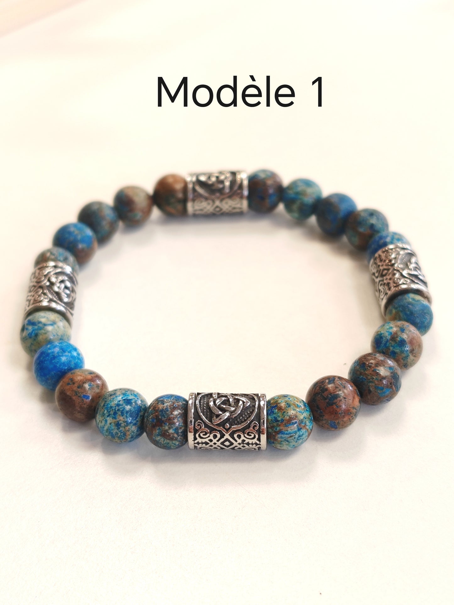 Handmade natural stone bracelet