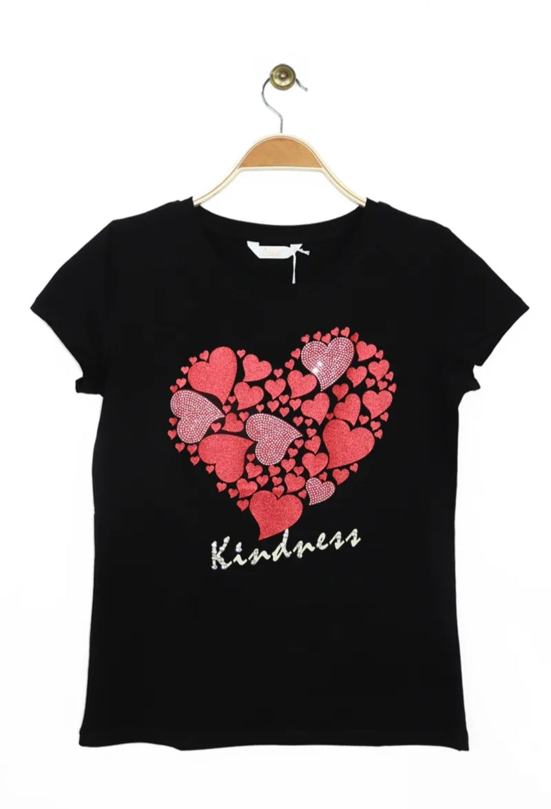 T-shirt en coton imprimé coeur Vogue N°8