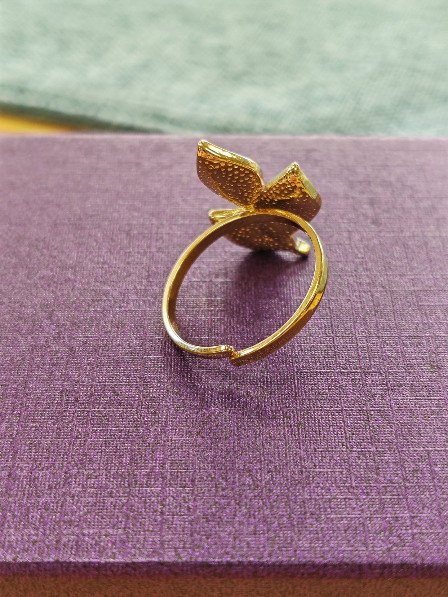 Bague réglable en Acier inoxydable Vogue N°8