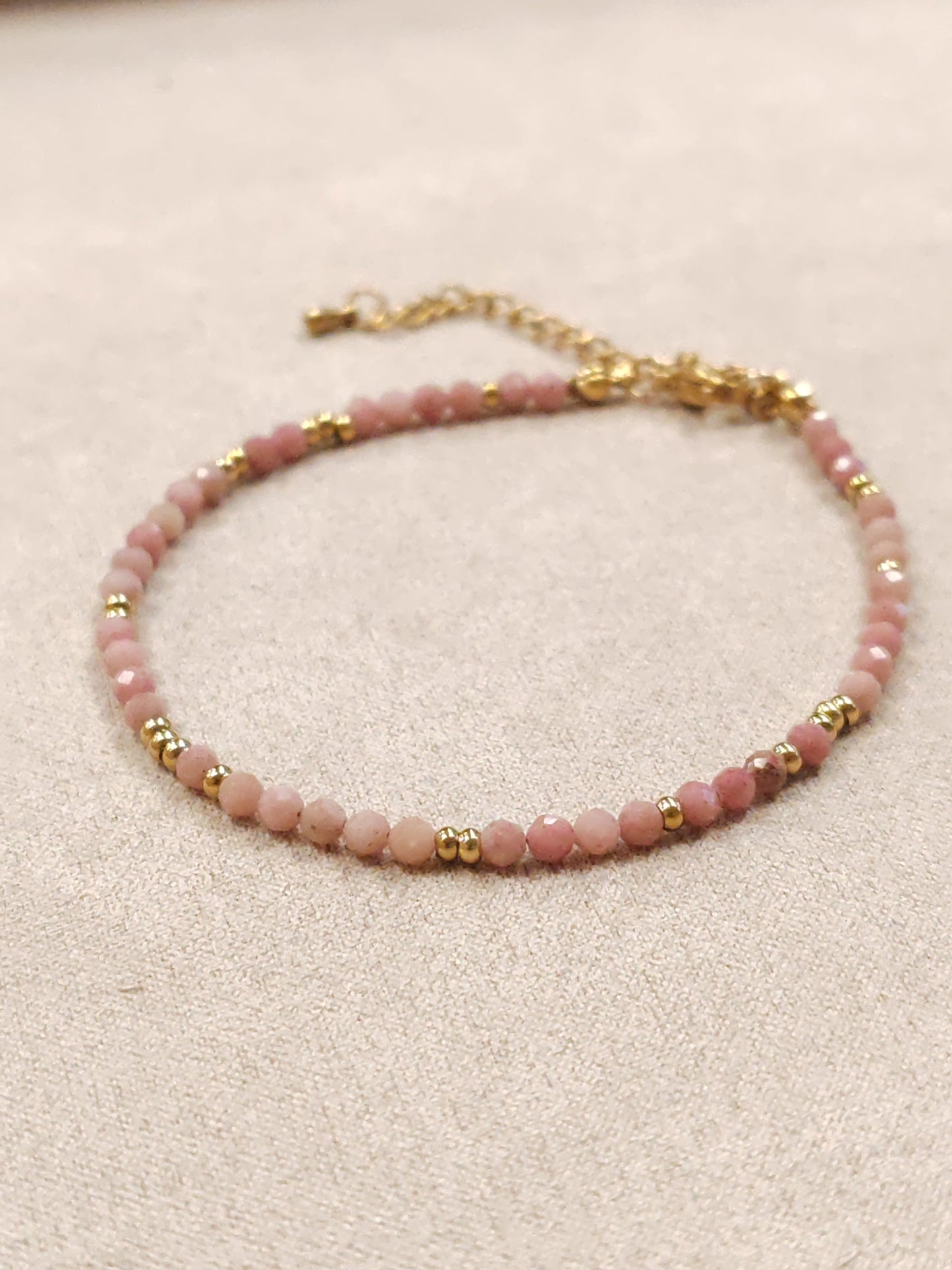 Bracelet en Acier inoxydable avec Pierres Naturelles Vogue N°8