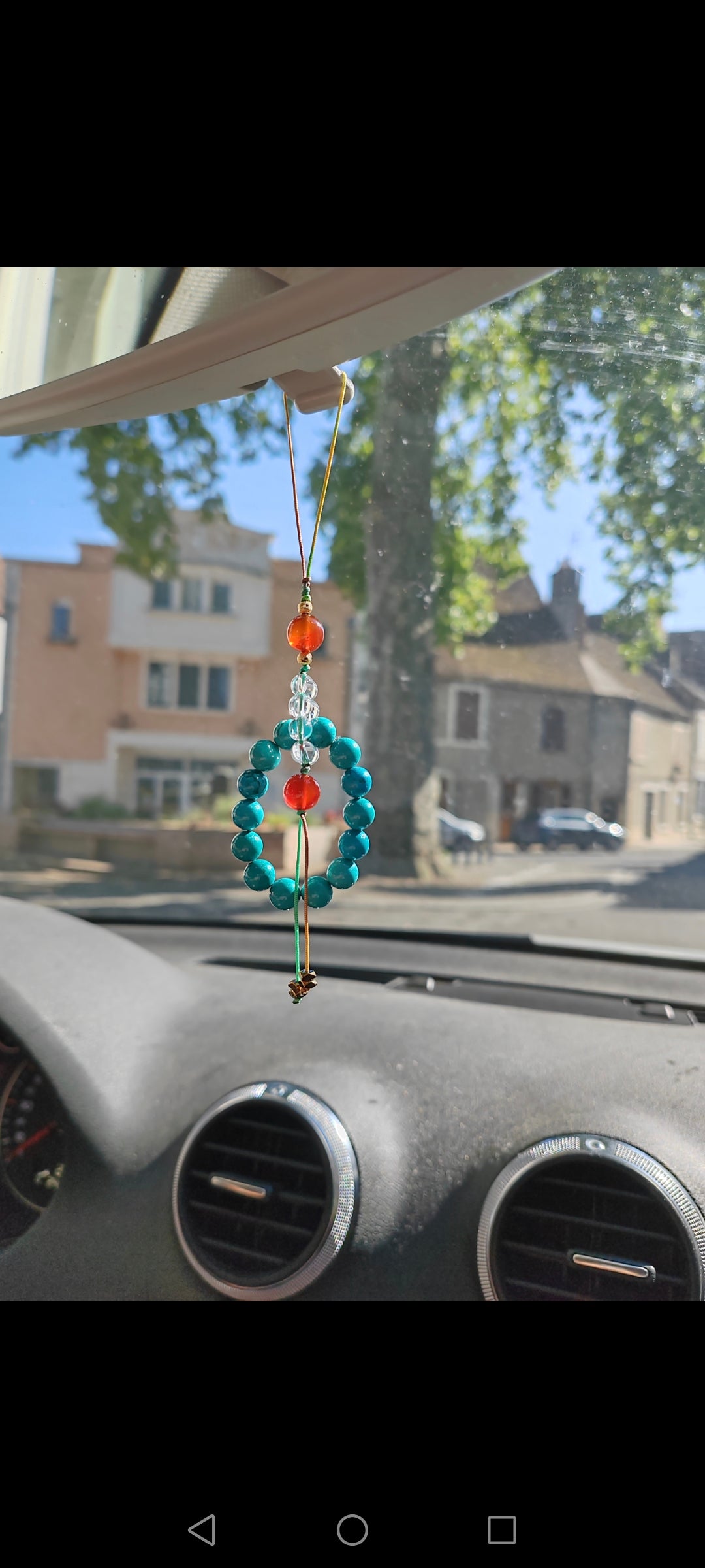 Handmade accessory in natural stone