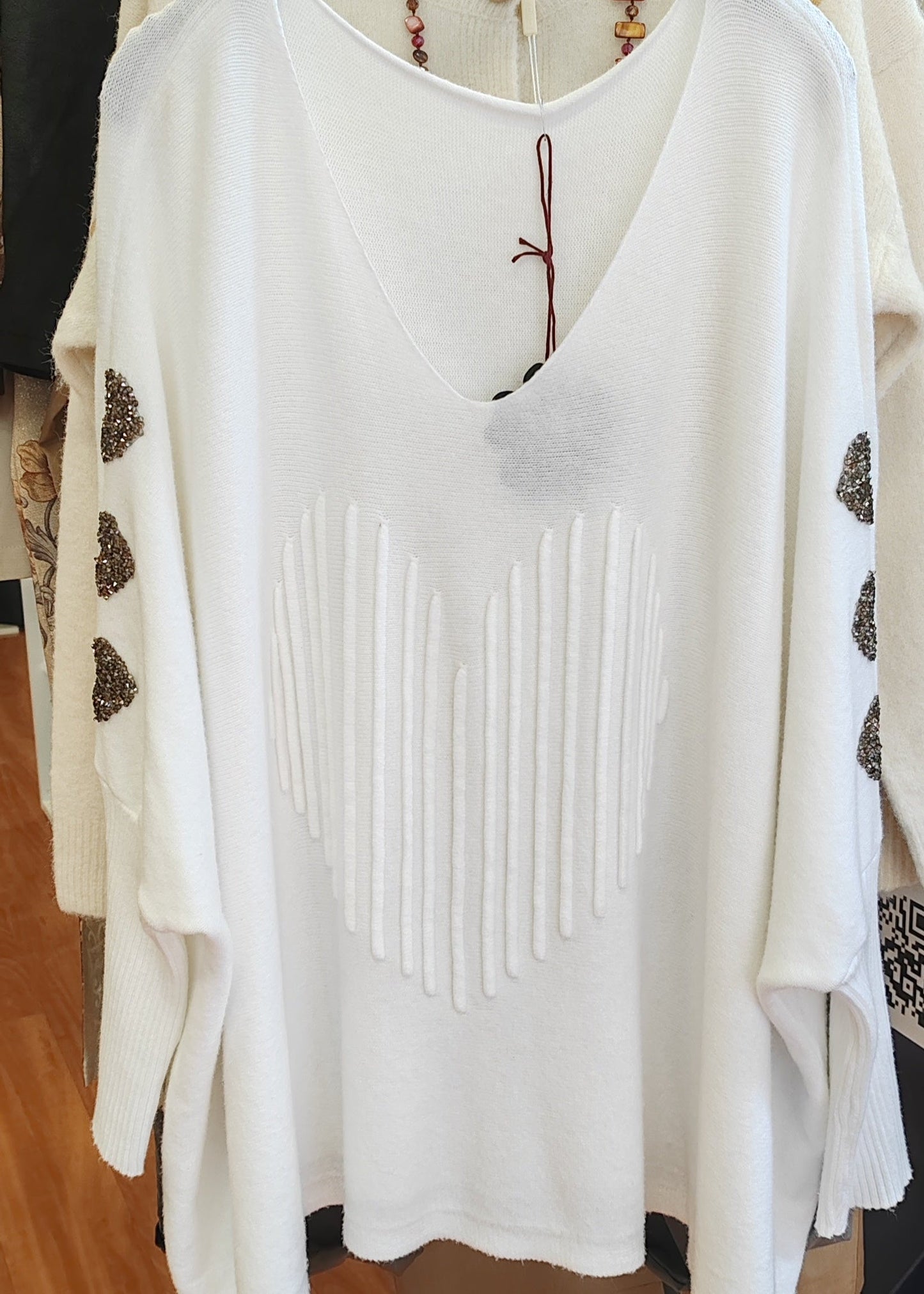 Pull oversize Ample CARLAGIANINI