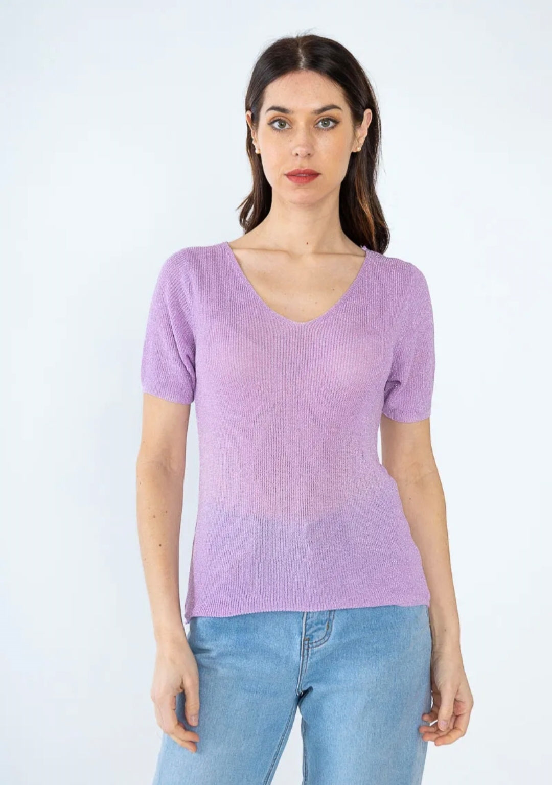 Top maille Lurex Vogue N°8