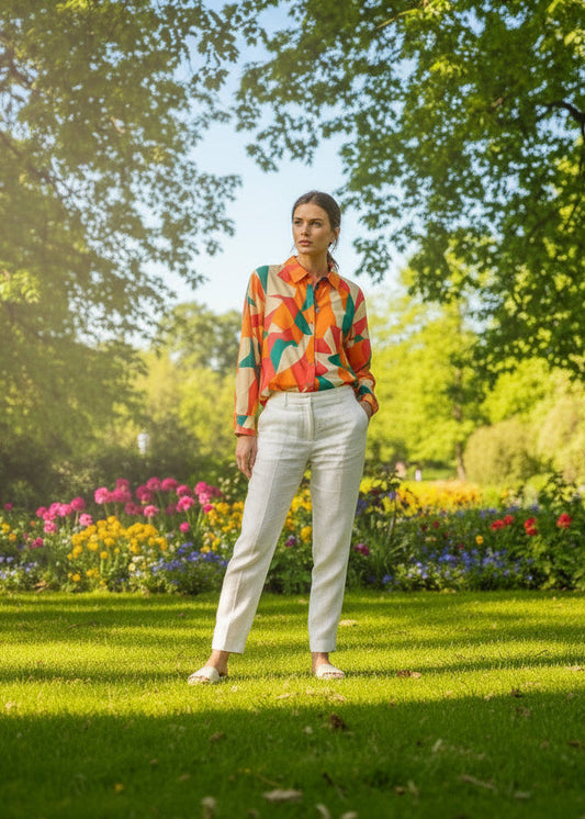 Chemise multicolore Vogue N°8