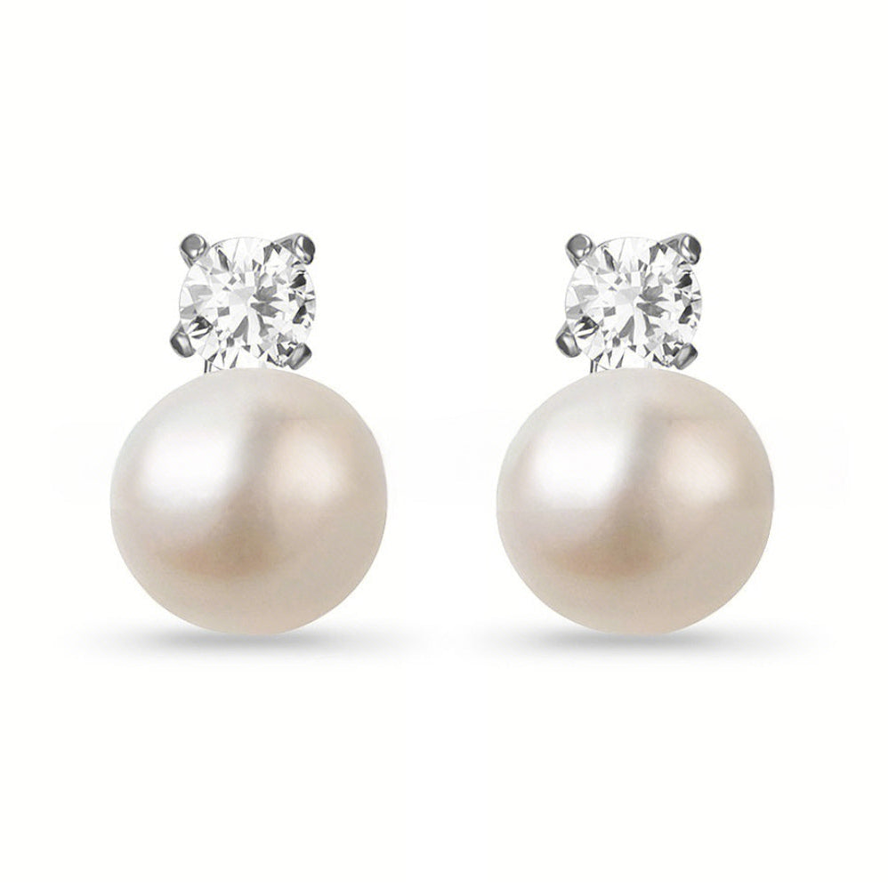 925 Silver Freshwater Pearl Earring
