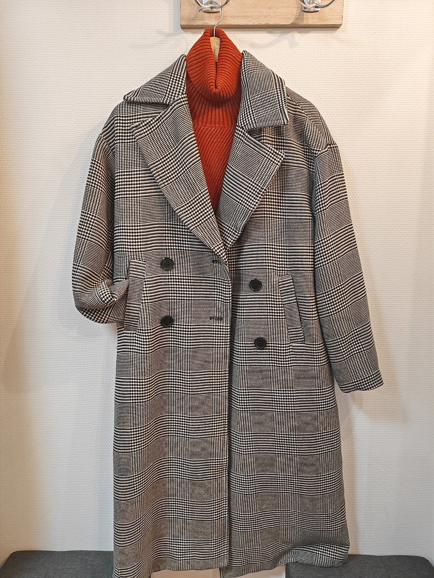 Manteau à carreaux Vogue N°8
