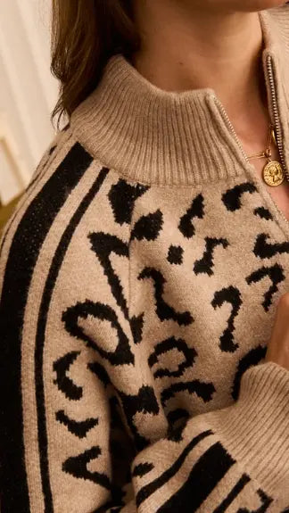 gilet jacquard femme 