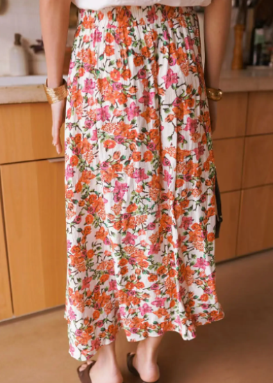 Printed skirt