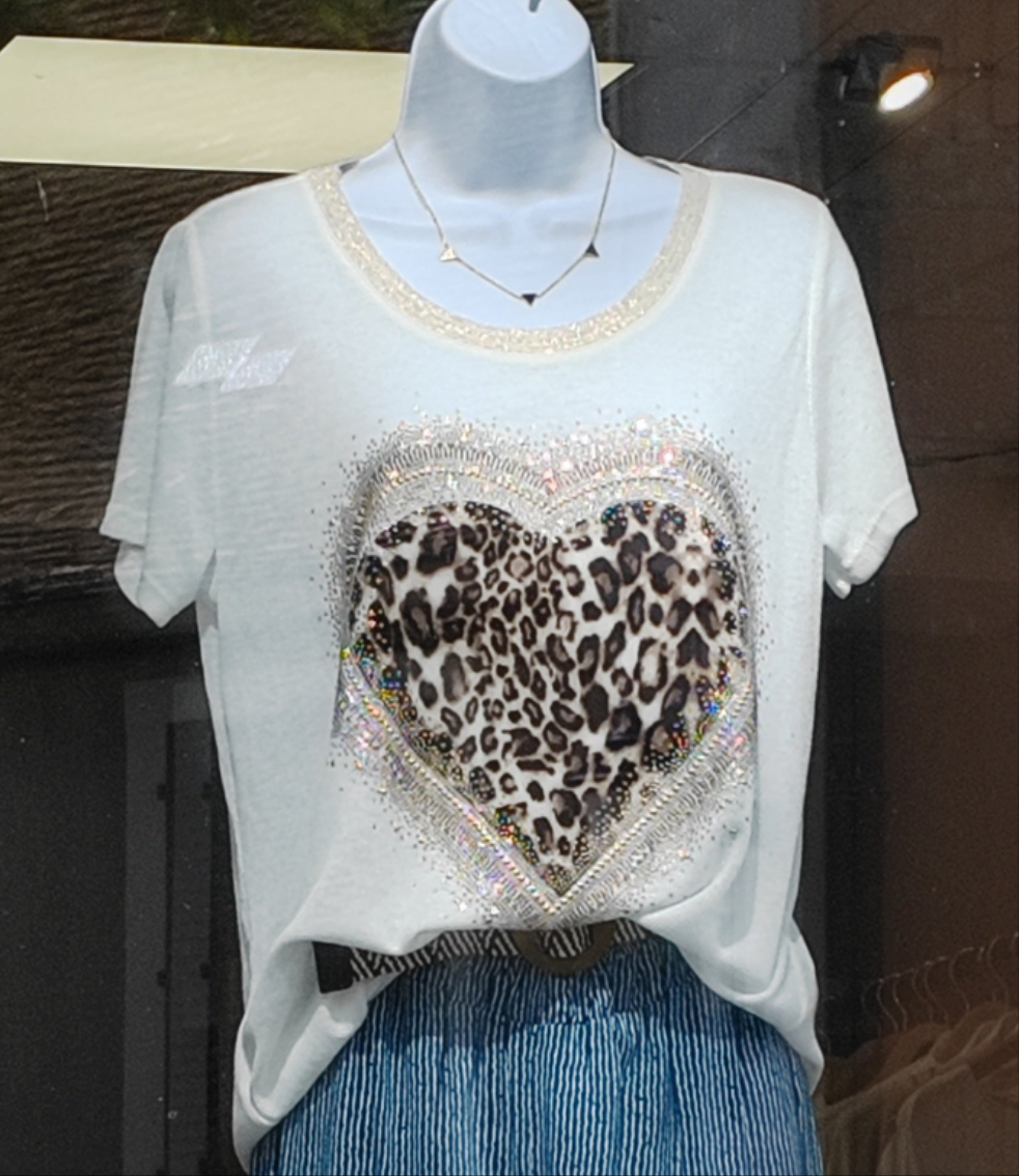 T-shirt oversize Vogue N°8