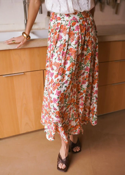Printed skirt