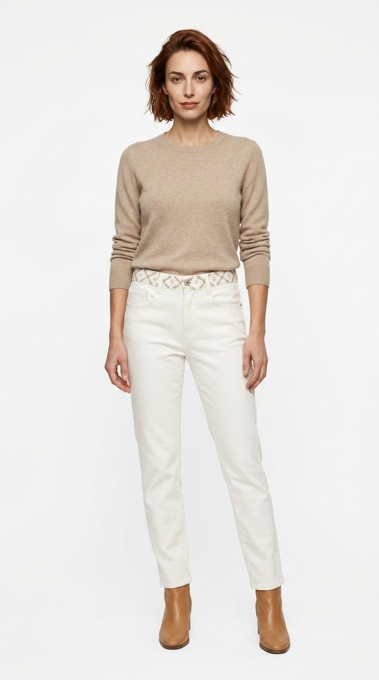 Slim-fit jeans — On Model - Lower Body | Generated by Modelize