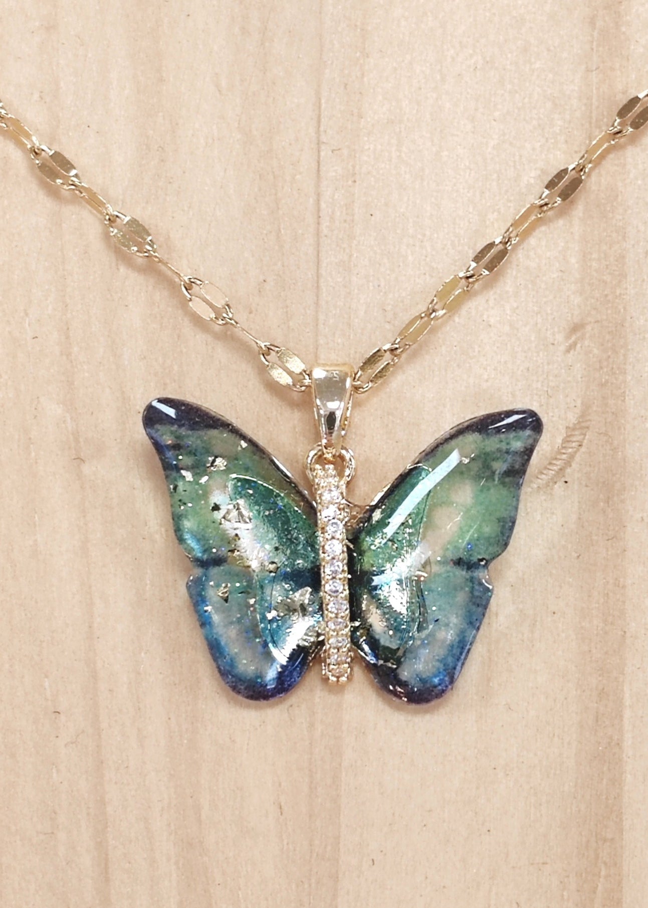 Collier en Acier inoxydable papillon Vogue N°8