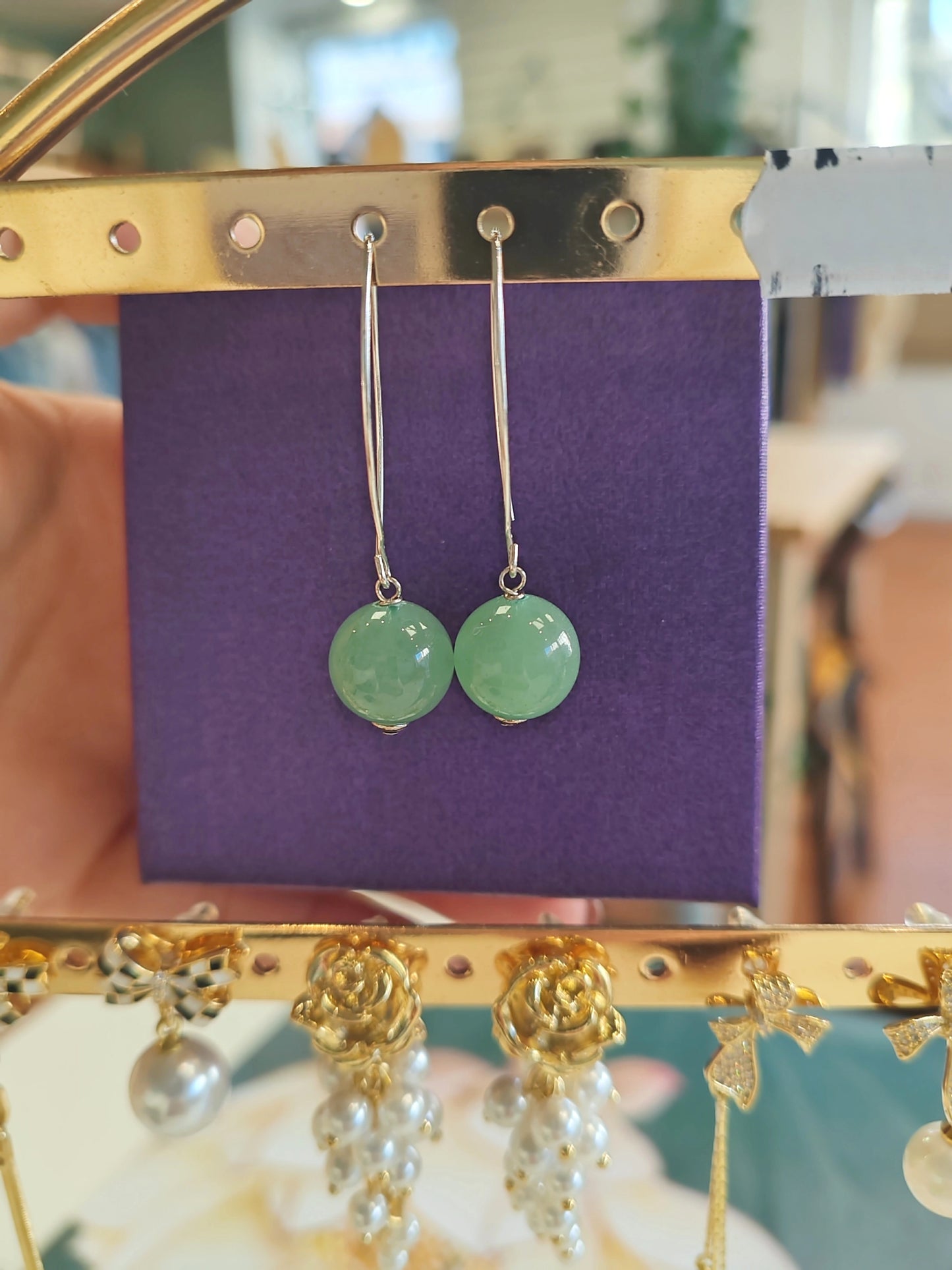 Aventurine Earring