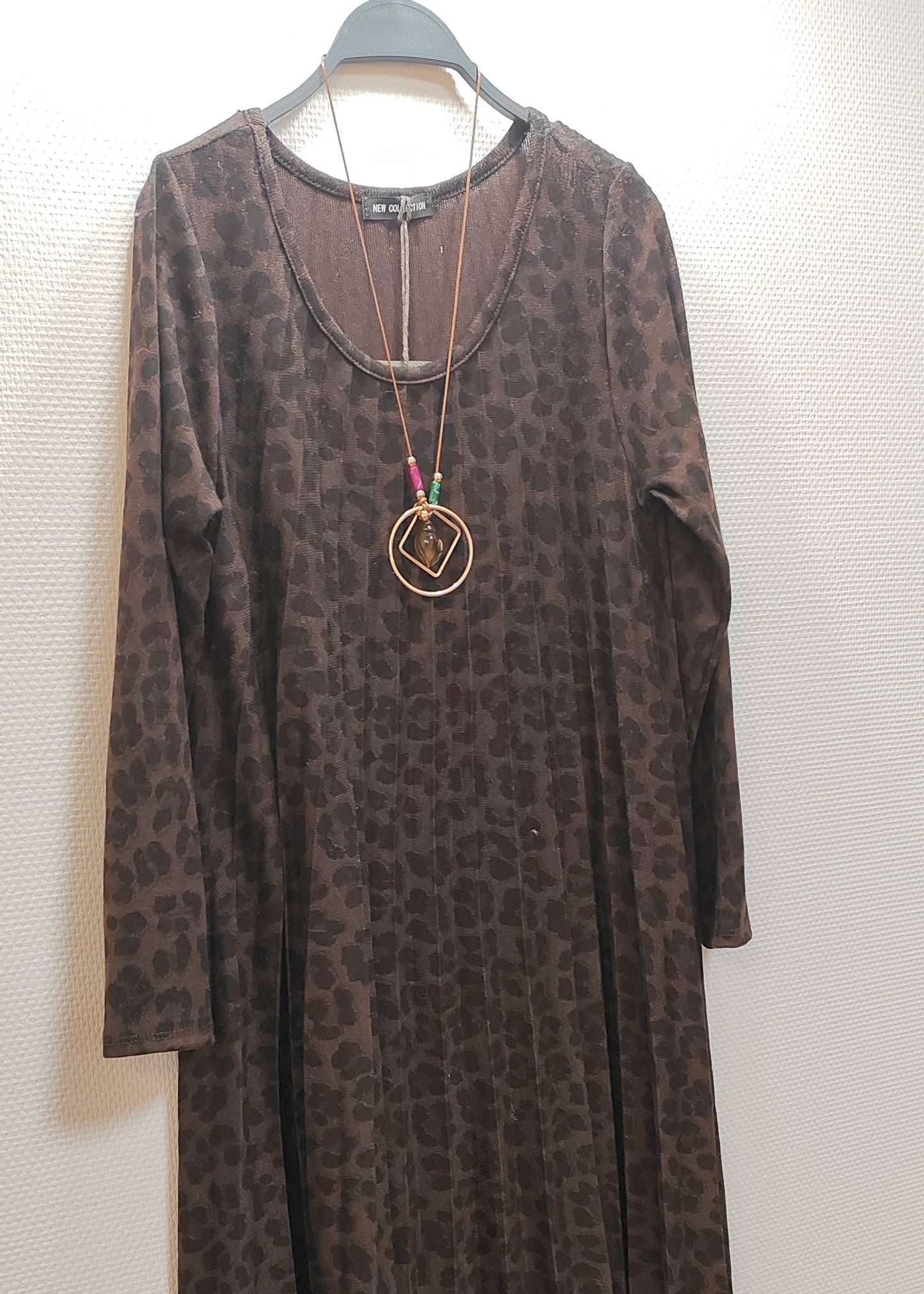 Robe léopard CHOCO CARLAGIANINI