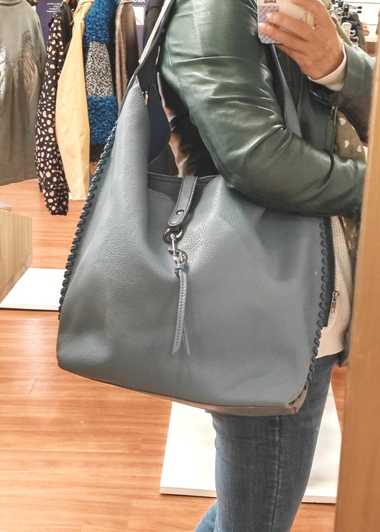 Grand Sac à main Bleu Jean