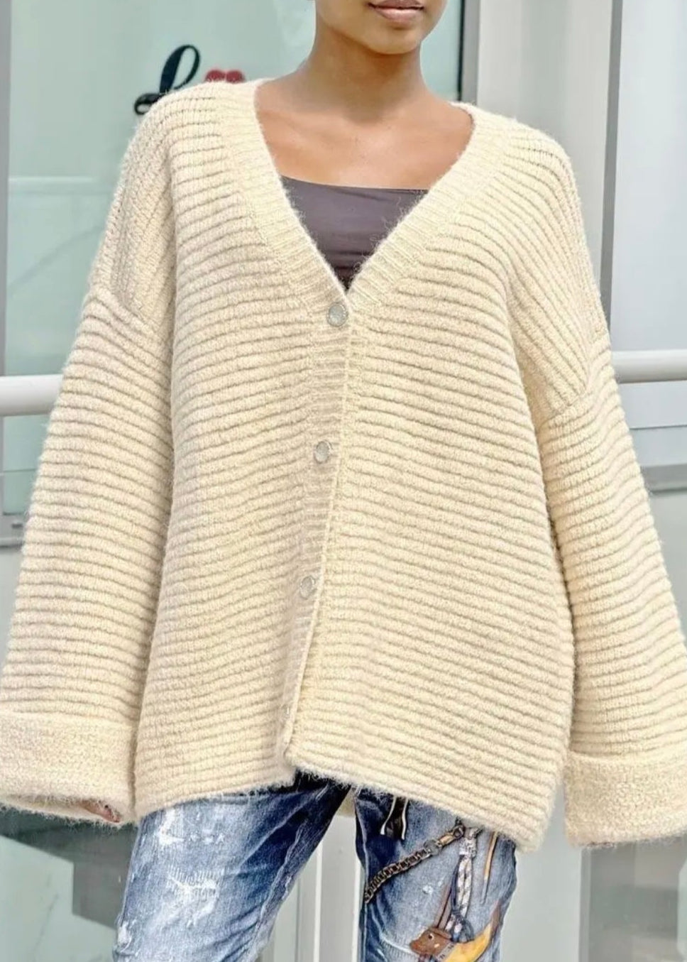 Gilet grande taille décontracté – Confort et style oversize pour femme Vogue N°8