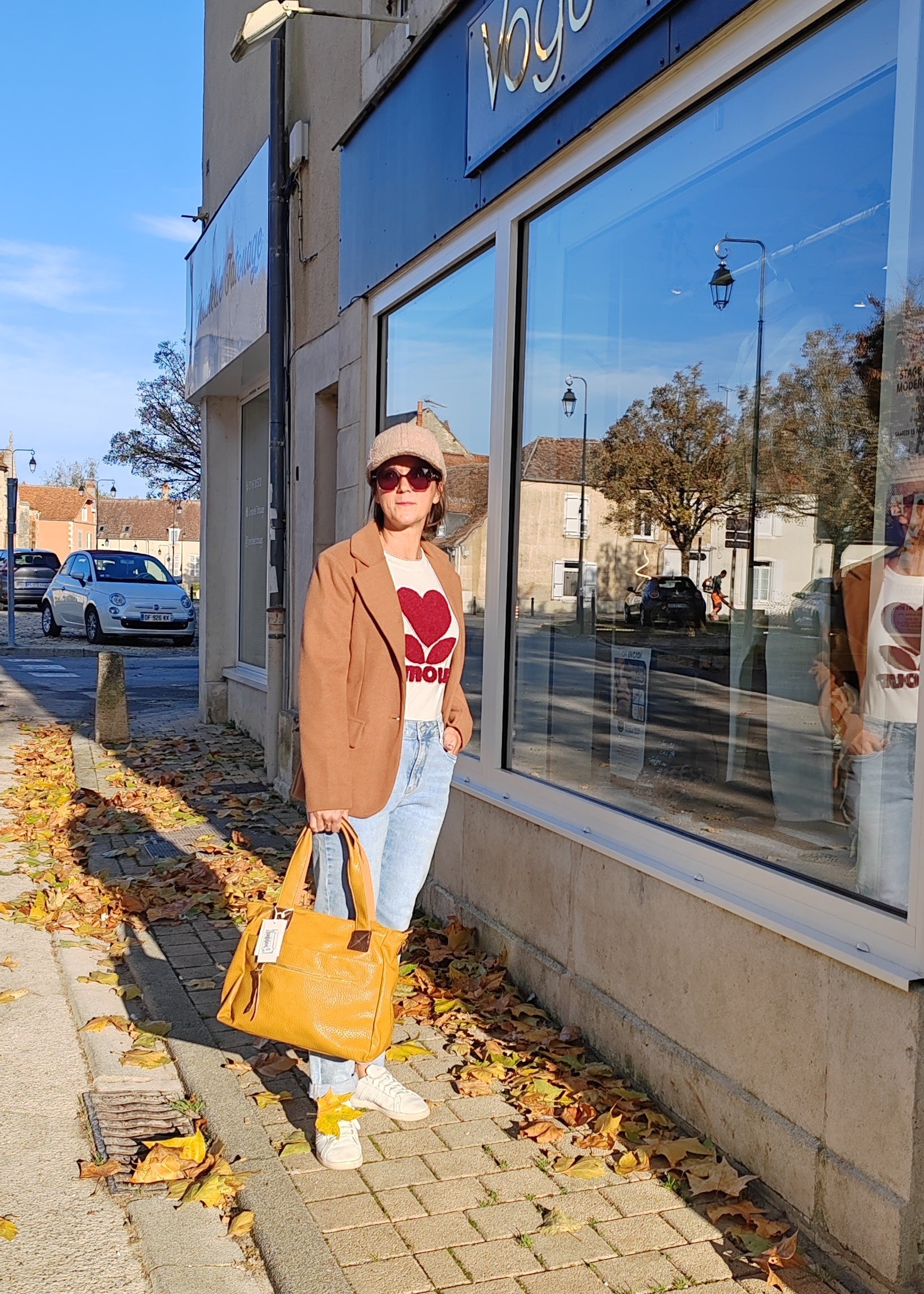 Blazer/veste costume en laine Vogue N°8