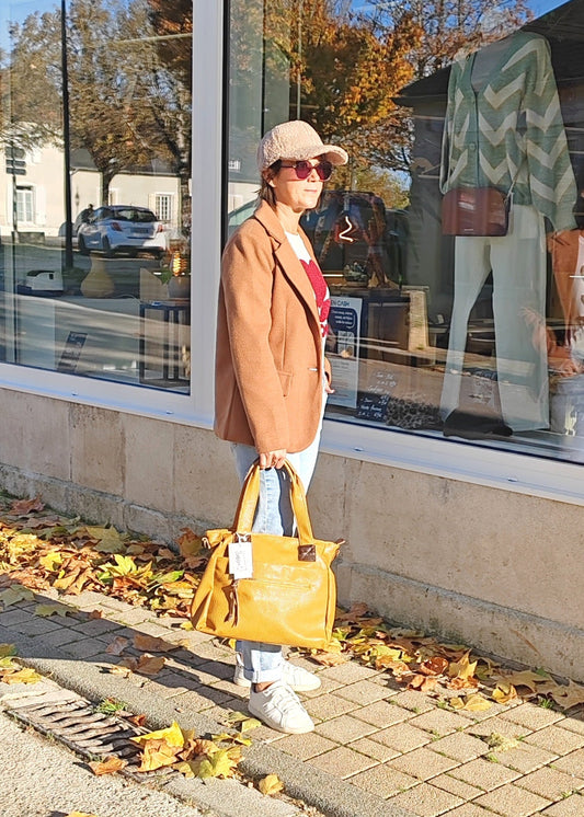 Blazer/veste costume en laine Vogue N°8