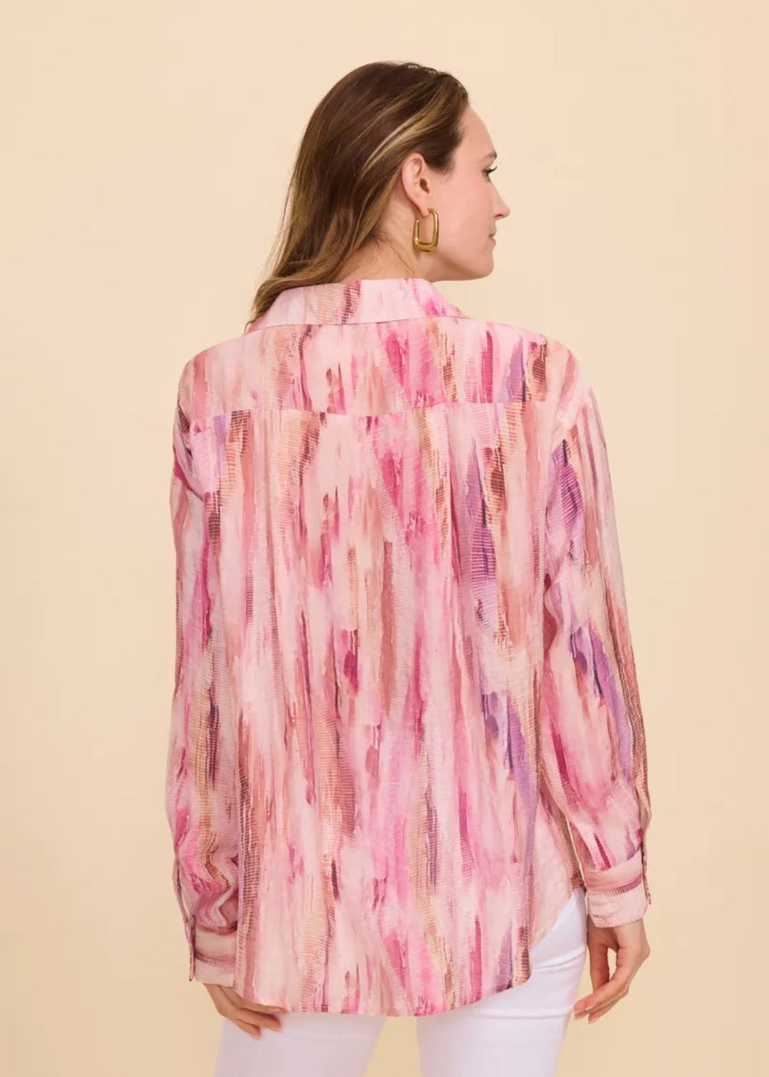 Chemise & Blouse manches longues imprimée