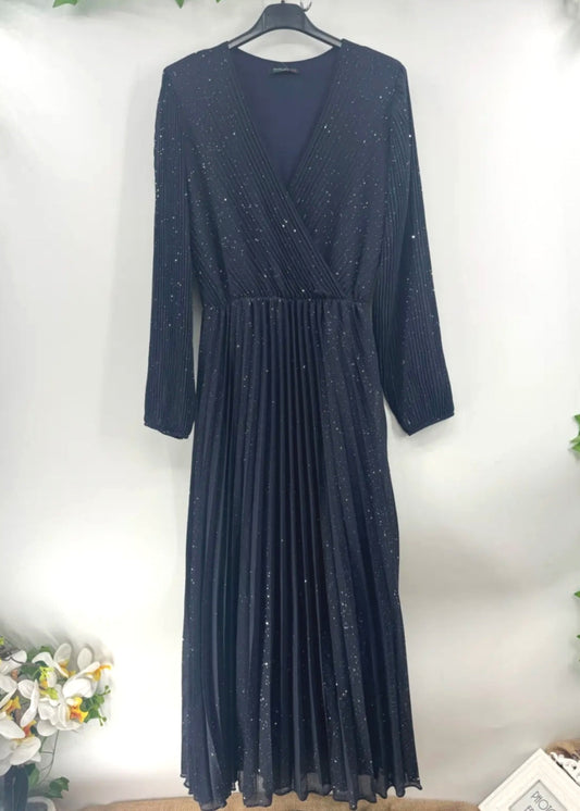 Robe de soirée longue pailletée Vogue N°8