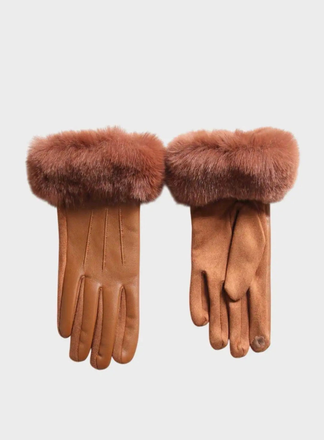 Gants avec fausse fourrure Vogue N°8