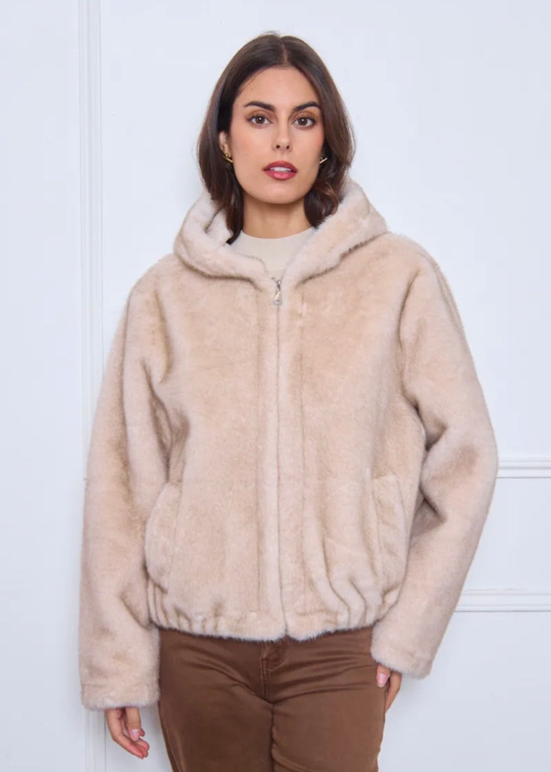 Veste en fausse fourrure femme Vogue N°8